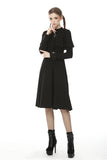 Dark nun cross midi dress DW502