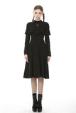 Dark nun cross midi dress DW502