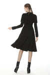 Dark nun cross midi dress DW502