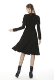 Dark nun cross midi dress DW502