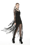 Black daily easy matching halter knited slim dress DW508