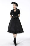 Glamorous sparkling queen lapel party dress DW510