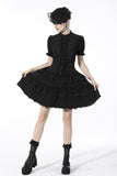 Gothic princess vertical layered shirtwaist dress DW528