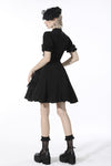 Gothic princess vertical layered shirtwaist dress DW528