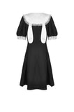 Gothic lolita lace-trim rabbit ear dress DW531