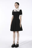 Gothic dead cross short-sleeves dress  DW532