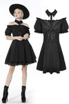 Gothic Lolita hang neck off shoulder dress  DW560