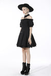 Gothic Lolita hang neck off shoulder dress  DW560