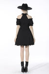 Gothic Lolita hang neck off shoulder dress  DW560