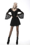 Gothic fake two pieces sexy lace inside join dress DW570