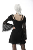 Gothic fake two pieces sexy lace inside join dress DW570