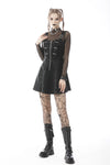 Punk locomotive wash leatherette strap dress DW586