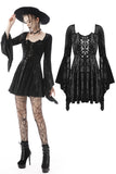 Devil magic diamond velvet dress DW596