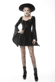 Devil magic diamond velvet dress DW596