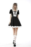 Magic doll black white rebel dress DW637