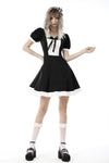 Magic doll black white rebel dress DW637