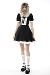 Magic doll black white rebel dress DW637