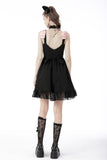 Rock doll heart bow dress DW676