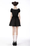 Gothic lolita skull lace trim dress DW681