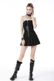 Punk locomotive pleated mini dress DW684