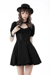 Rock girl lace-up dress DW686