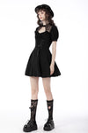 Rock girl lace-up dress DW686