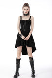 Rebel girl eyelet lace-up dress DW688