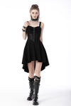 Rebel girl eyelet lace-up dress DW688