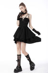 Rebel rock strappy chain dress DW690