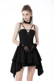 Rebel rock strappy chain dress DW690