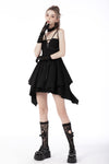 Rebel rock strappy chain dress DW690