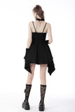 Rebel rock strappy chain dress DW690