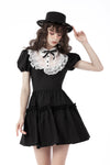 The Princess Comes Across contrast ruffle collar dress DW694