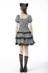 Dead butterfly frilly dress DW700