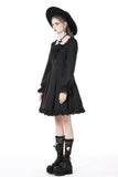 Gothic dead cross frilly dress DW727