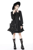 Gothic dead cross frilly dress DW727