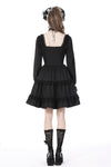 Dead doll rose trim frilly dress DW729