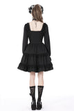 Dead doll rose trim frilly dress DW729