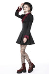 Blood clan preppy frilly collar dress DW733