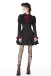 Blood clan preppy frilly collar dress DW733