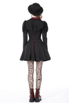 Blood clan preppy frilly collar dress DW733