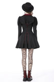 Blood clan preppy frilly collar dress DW733