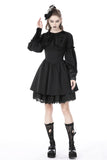 Coffin collar gothic doll dress DW737