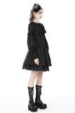 Coffin collar gothic doll dress DW737