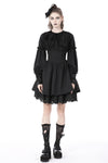 Coffin collar gothic doll dress DW737