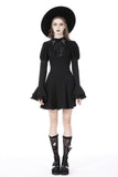 Gothic cross frilly collar dress DW759