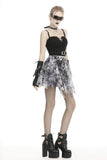 Punk decadent dyeing mini skirt  KW184