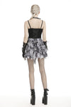 Punk decadent dyeing mini skirt  KW184