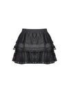 Harajuku punk subculture metal lace short skirt KW191