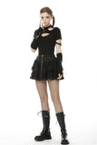 Harajuku punk subculture metal lace short skirt KW191